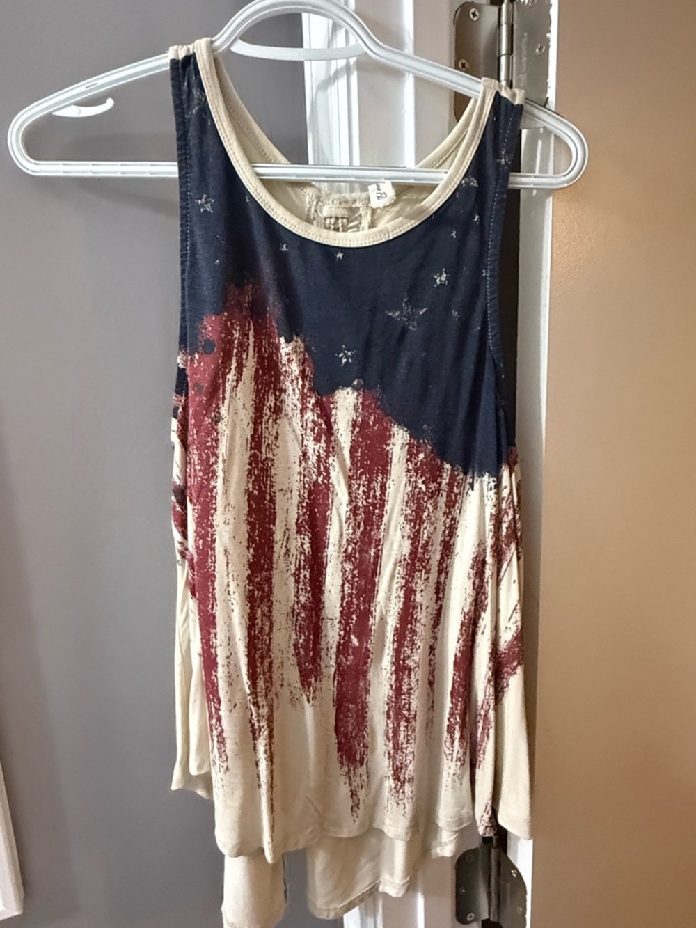 Others Follow Navy, Red & Cream Americana Tank